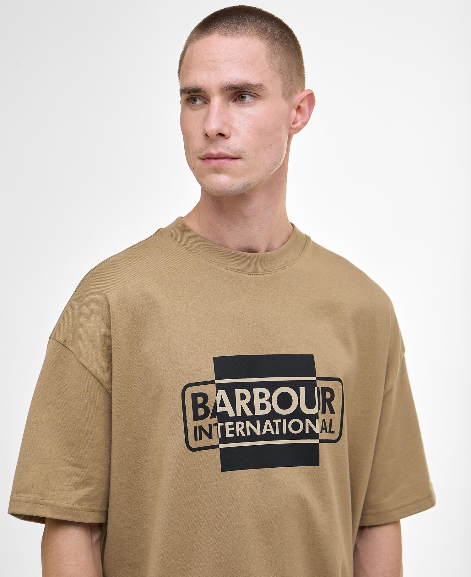 Divide Oversized Graphic T-Shirt image number 3