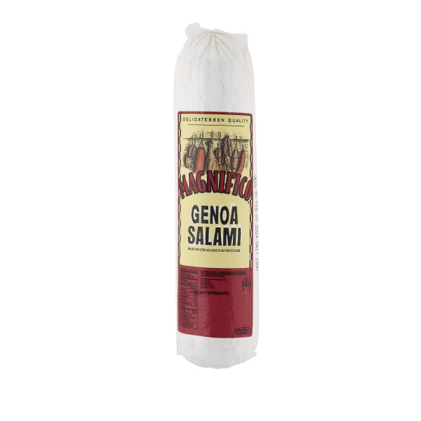 MAGNIFICO(r) Genoa Salami, 2 pc . C1CB - Front Center Inner Pack (Hi Res)