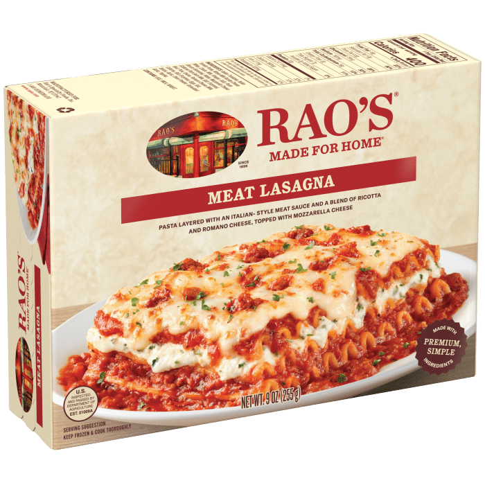 Meat Lasagna Frozen Meal, 9 oz - Left angle Image