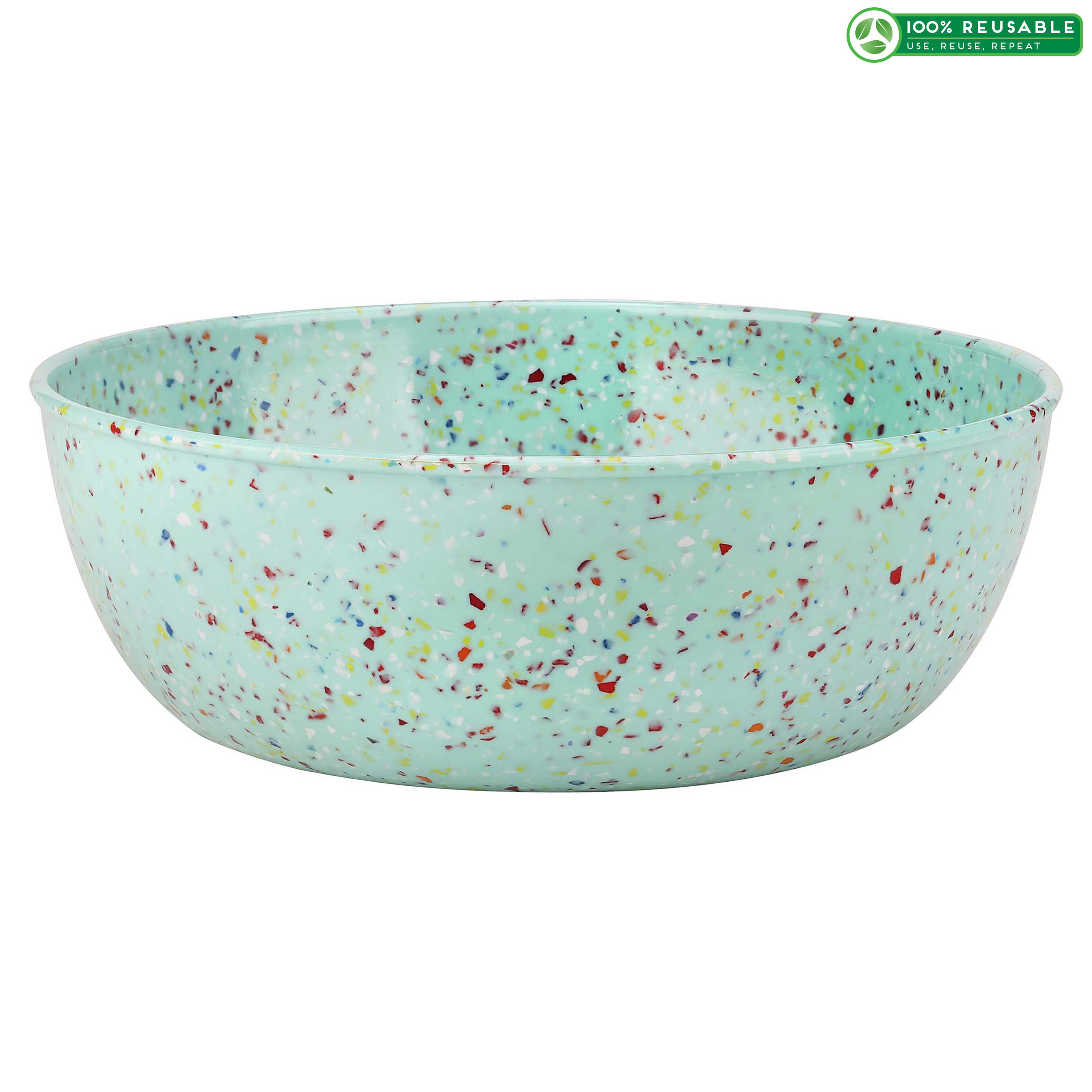 Confetti 3 quart Serving Bowl, Mint slideshow image 1 Confetti 3 quart Serving Bowl, Mint slideshow image 1
