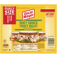Oscar Mayer Honey Smoked Turkey Breast 16 oz
