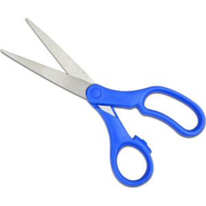 Scissors 8", Blue Handle