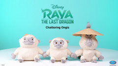 Disney Raya and the Last Dragon Chattering Ongis Plush, 3-piece set, connecting stuffed animals with sound, Officially Licensed Kids Toys for Ages 3 Up, Gifts and Presents - image 2 of 8