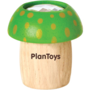 Green Mushroom Kaleidoscope Wooden Discovery Toy