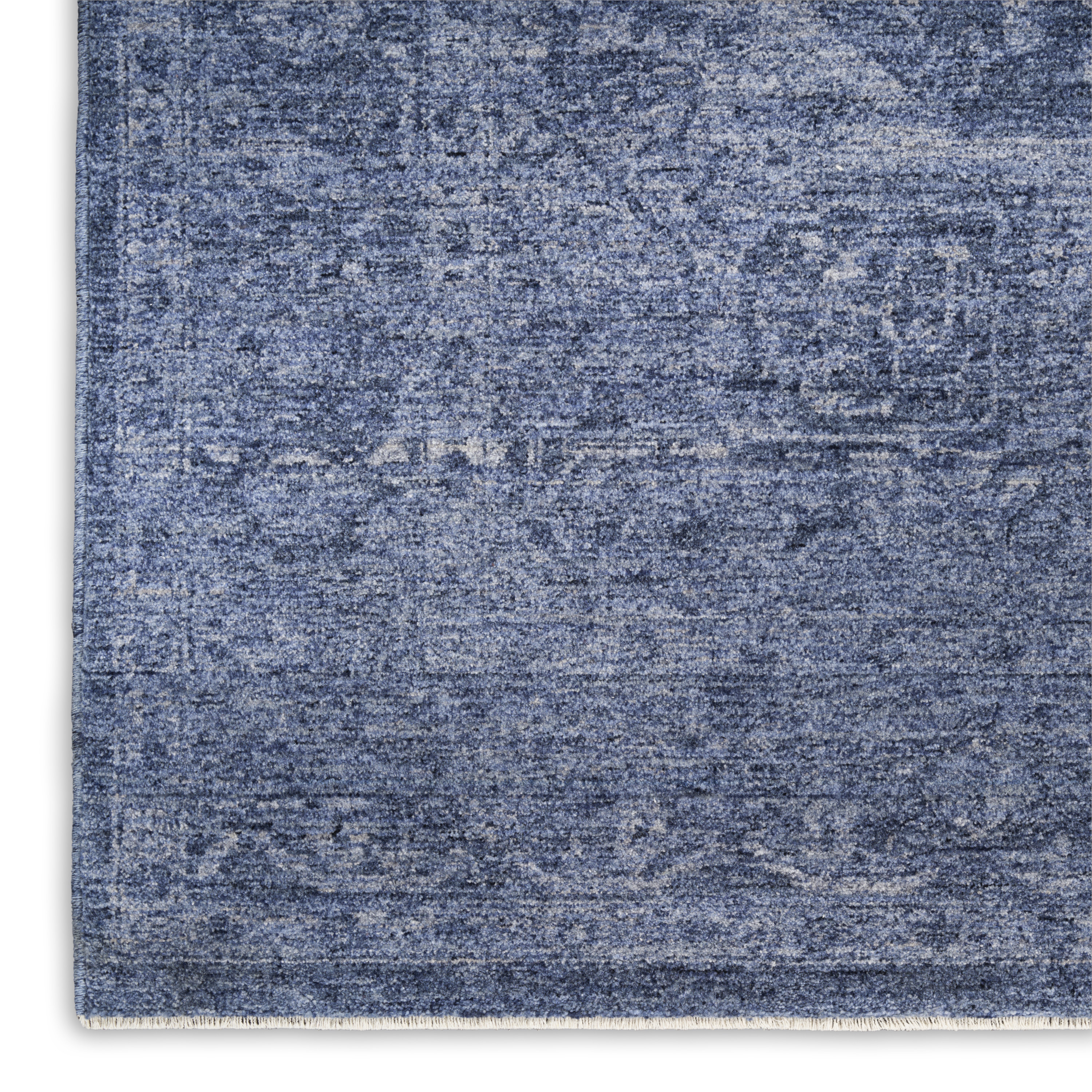 DKNY Pure Shades 9' x 12' Blue Vintage Indoor Rug