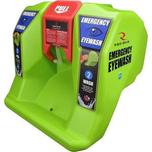 RADREW01116, Radians, 16 Gal. Emergency Eyewash Station, High Visibility Green