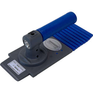 Hillyard, Trident, Microfiber Pocket Mop Trowel Frame with LED Blacklight and Scraper, 11"