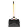 Rubbermaid Commercial, Maximizer™ Wet / Dry Debris, Yellow, 16", Dust Pan with Long Handle