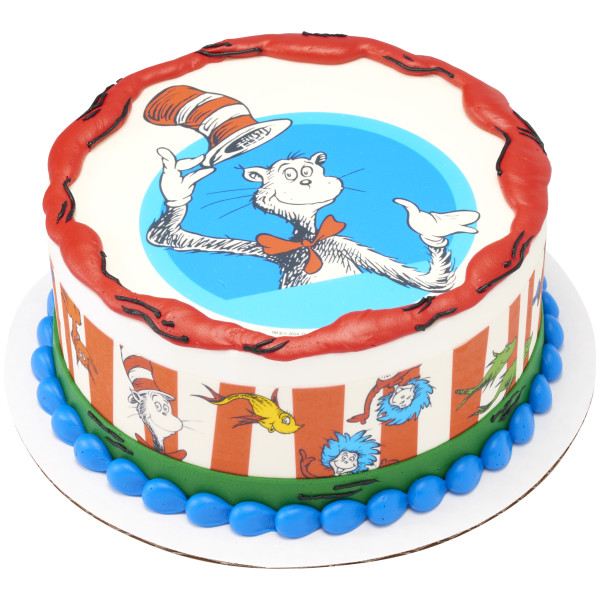 Dr. Seuss The Cat in the Hat PhotoCake® Edible Image®