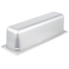 Half-size 6-inch-deep Super Pan® heavy-duty stainless steel steam table pan with flat corners