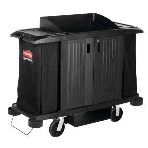 Rubbermaid Commercial, Executive Full Size Housekeeping Cart with Doors