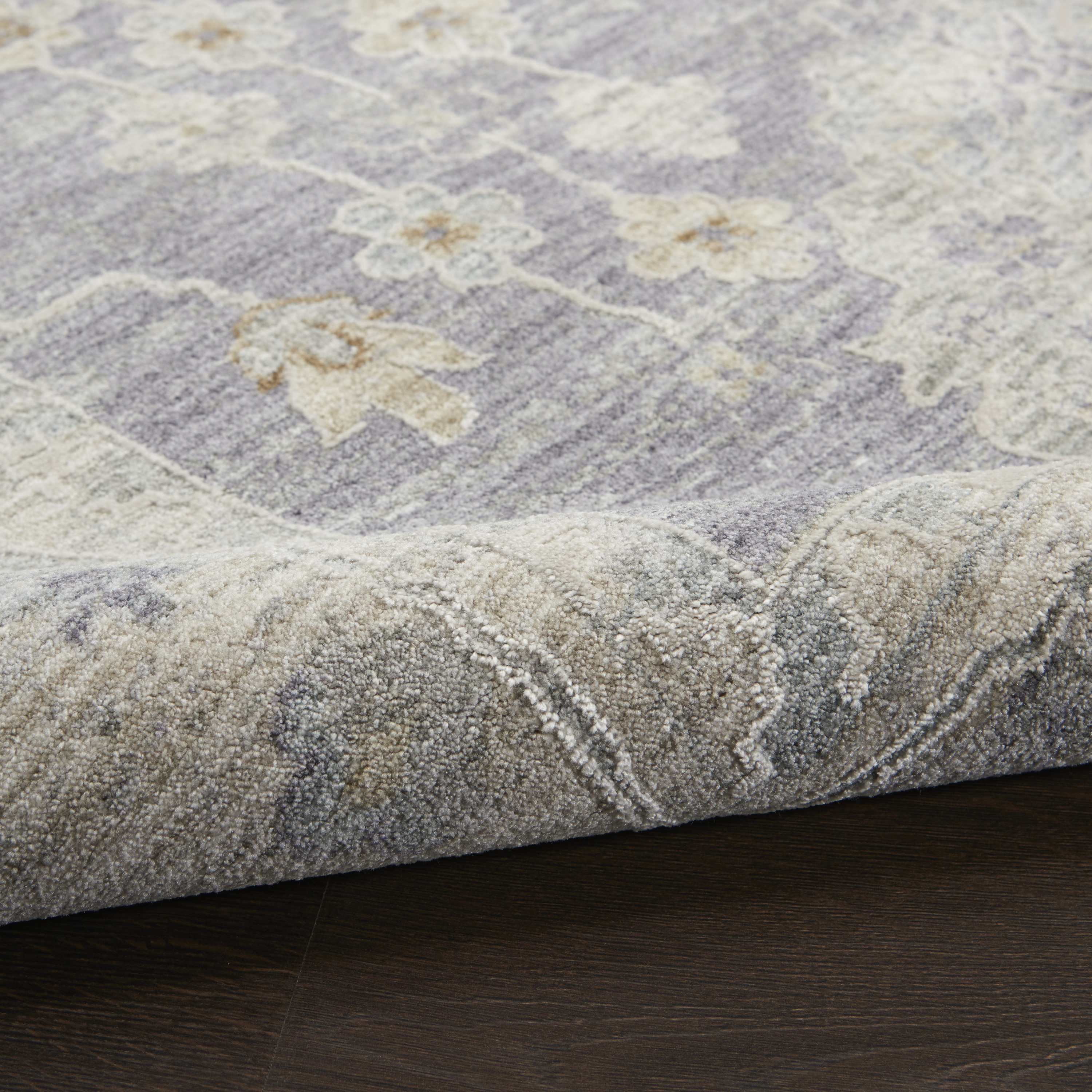 Nourison Infinite 5'3" x 7'8" Charcoal Vintage Indoor Rug