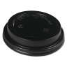 Boardwalk, Hot Cup Lids, Fits 10 oz to 20 oz Hot Cups, Black