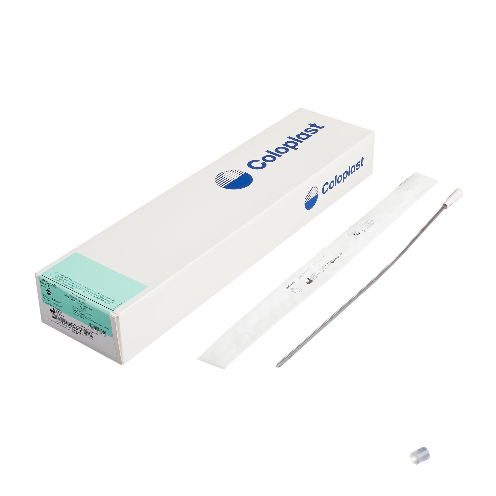 Self-Cath® Unisex Urethral Catheter, 12 Fr, Straight Tip