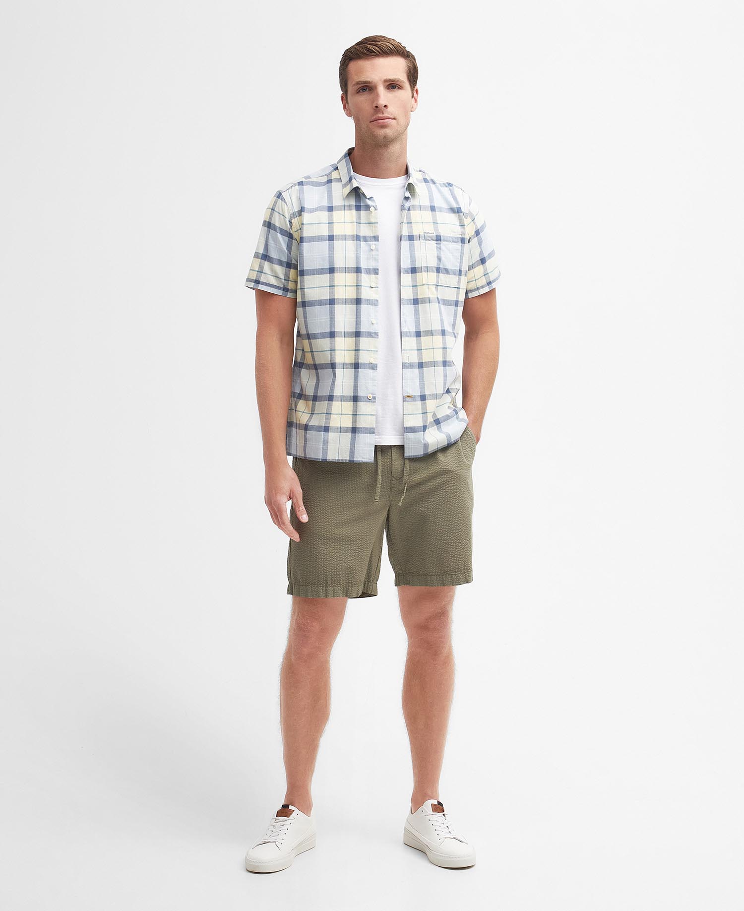 Camicia sartoriale a maniche corte Gordon image number 1