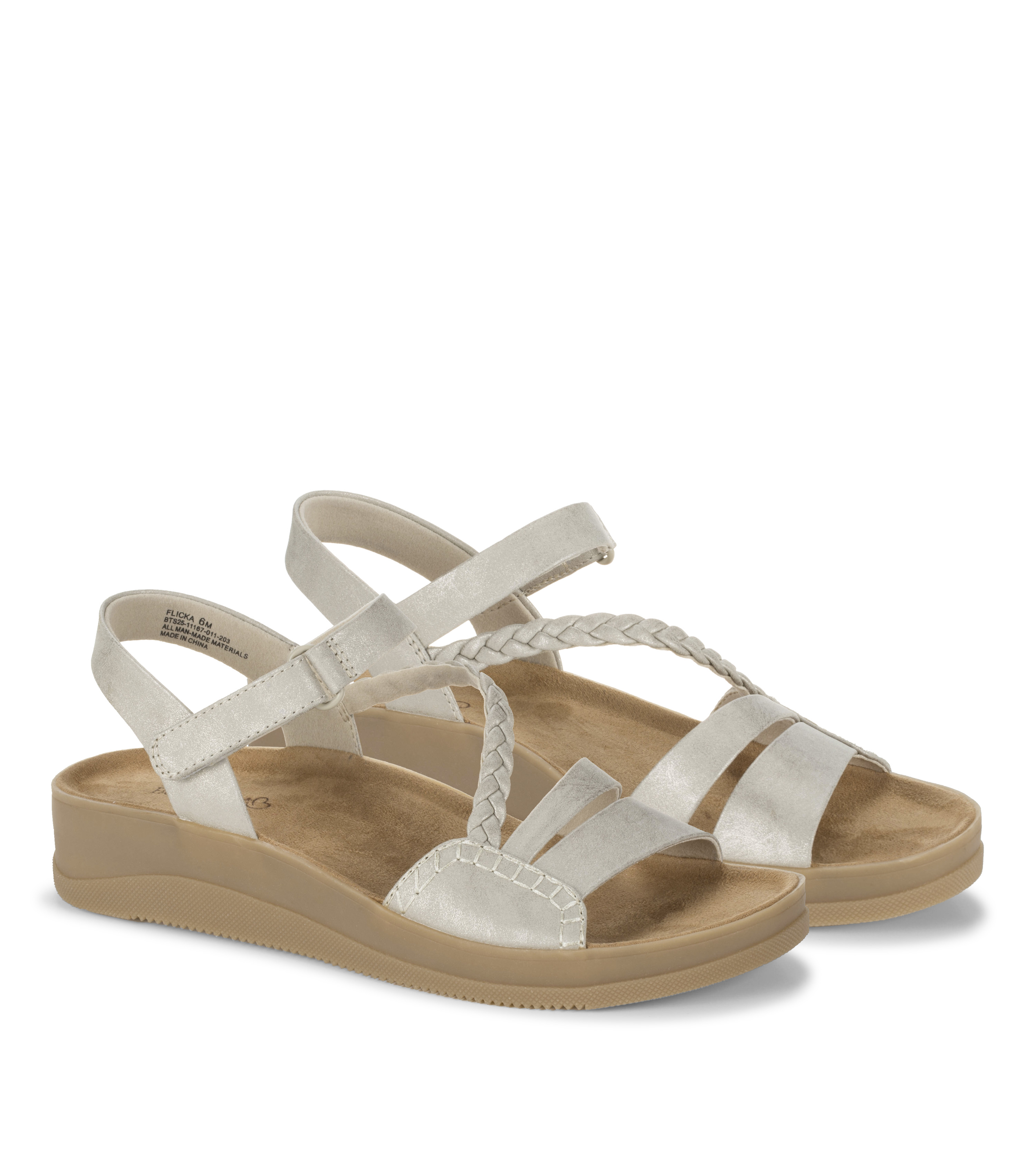 Baretraps FLICKA Women's Sandals Champagne Size 9 M (BT31153)
