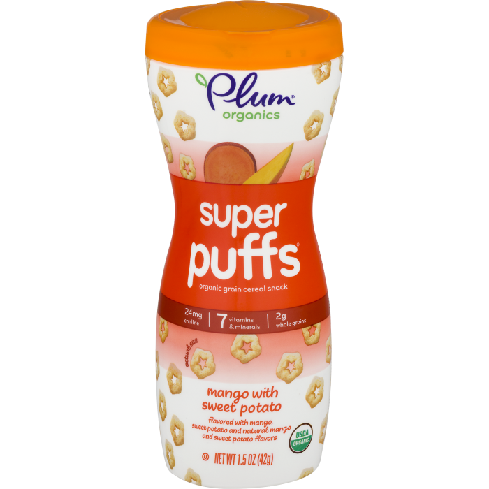 Mango with Sweet Potato Cereal Snack
