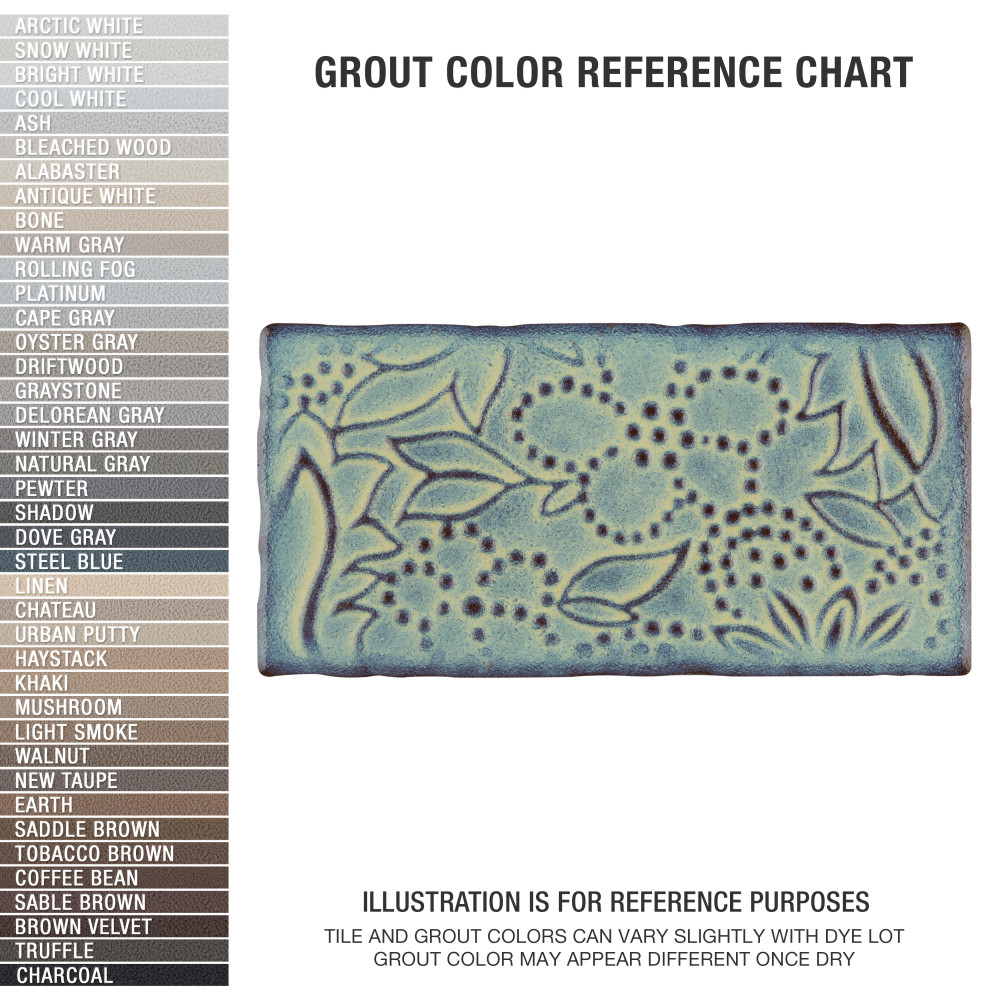 Antic Feelings Agua Marina 3 in. x 6 in. Ceramic Wall Tile