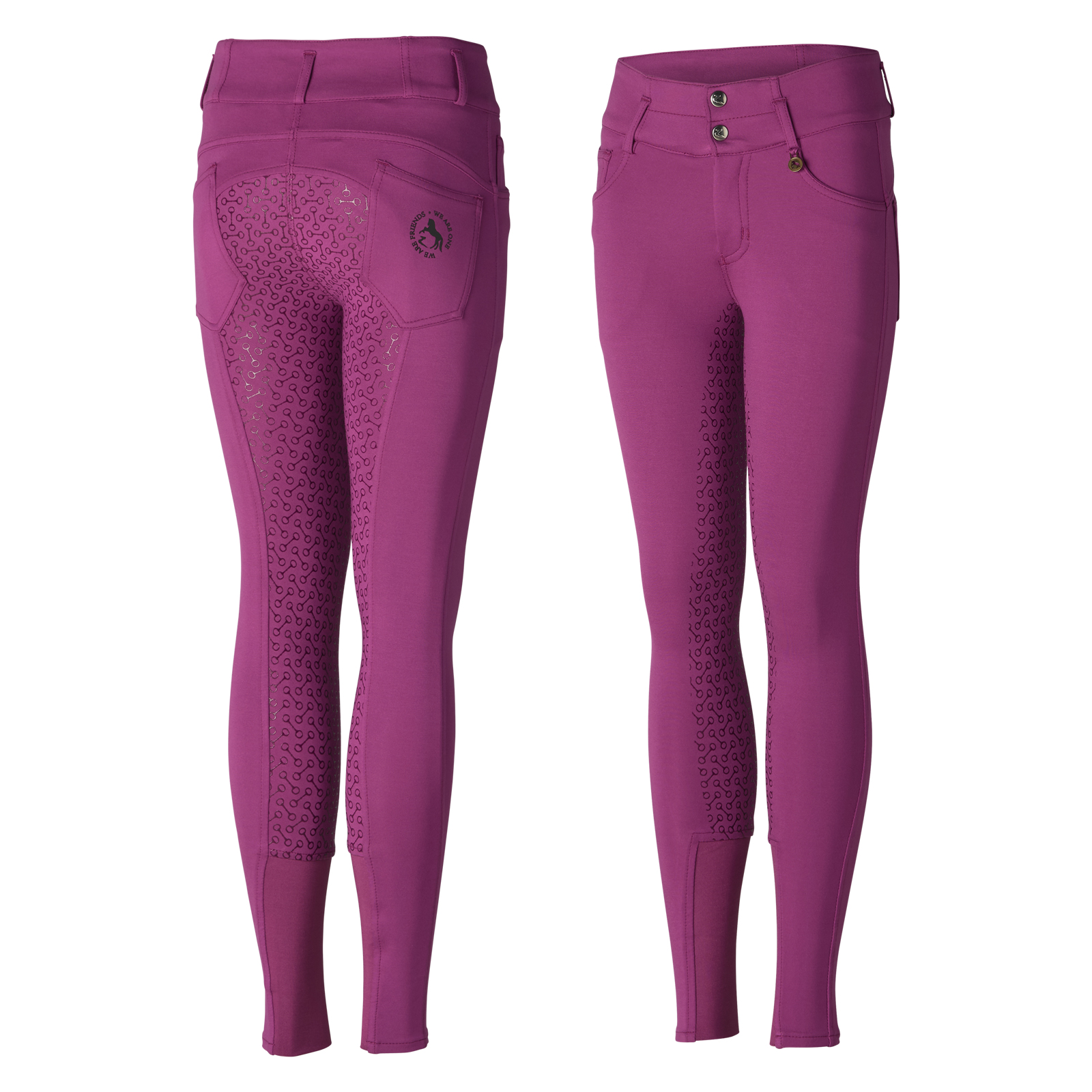 Horze Tara Kids High Waist Full Seat Breeches