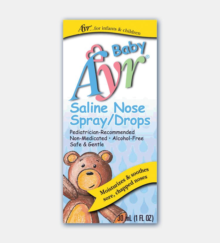 Ayr® Baby Saline Nose Spray/Drops