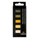 Rembrandt Soft Pastels Micro Sets 5 Half Sticks Yellow Ochres