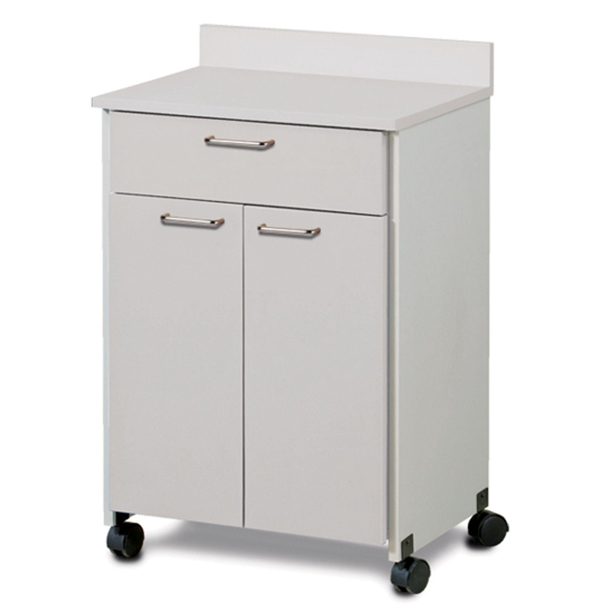 Mobile Treatment Cabinet Model 8921 Mobile Laminate 1 Drawer 1 Shelf Without Lock