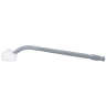 Unger, Ergo, 3.5in, Toilet Bowl Handle & Swab, Plastic Bristles, White