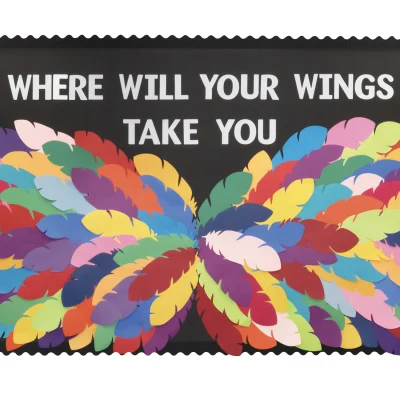 Fadeless Bulletin Board Paper, Fade-Resistant Paper for Classroom Decor, 48” x 25’, Black, 1 Roll example 2