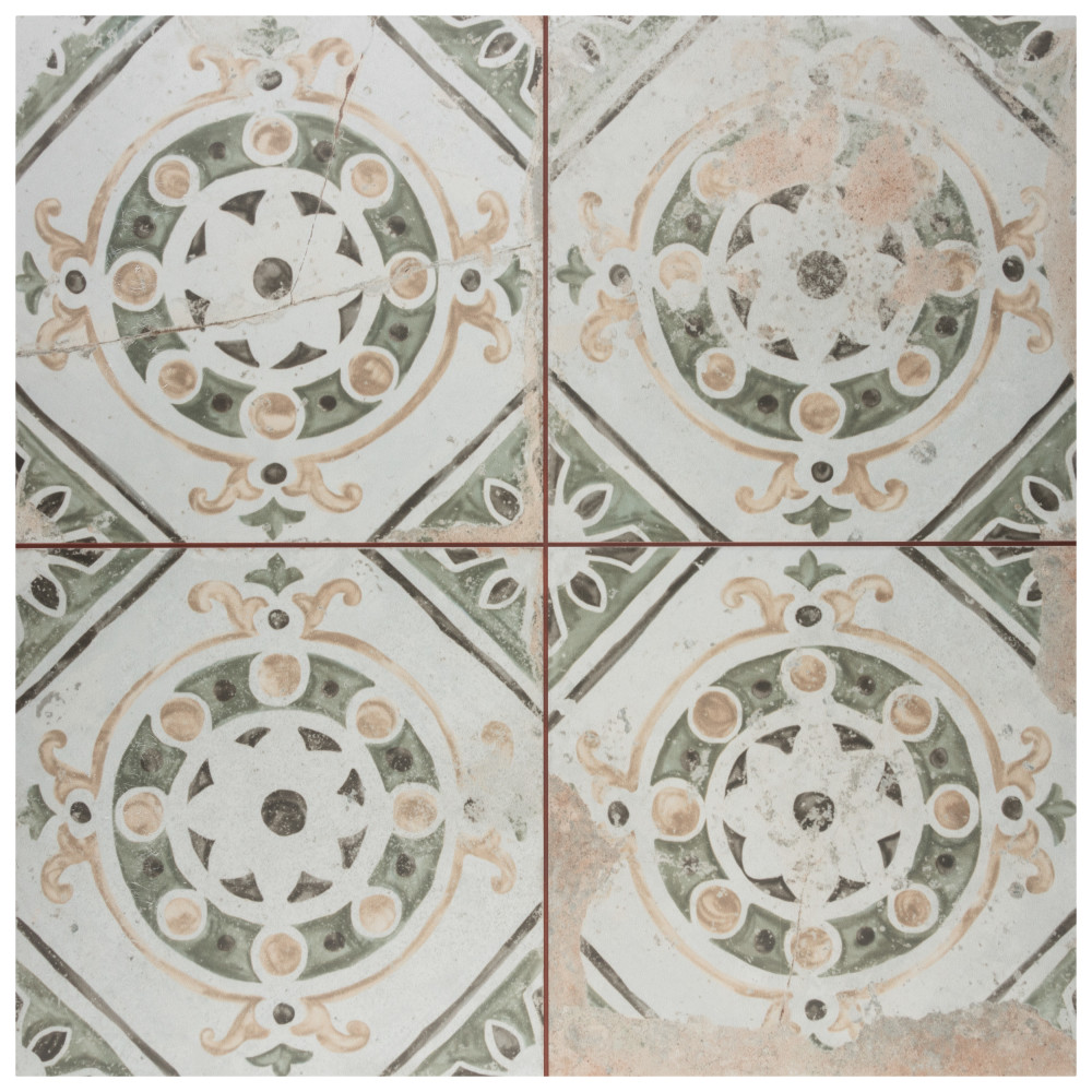 Kings Porto Iria 17-5/8 in. x 17-5/8 in. Ceramic Floor and Wall Tile