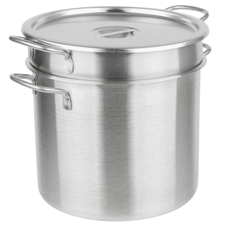 11 ½-quart stainless steel double boiler set