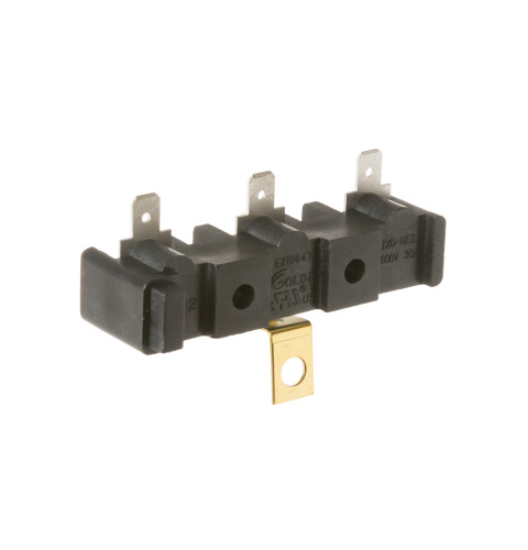 Dryer terminal block and grand strap