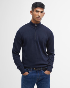 Pullover Cotton Half Zip 