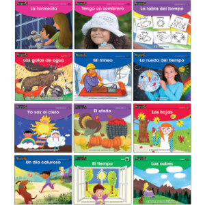 Early Rising Readers Weather Theme Set, Spanish