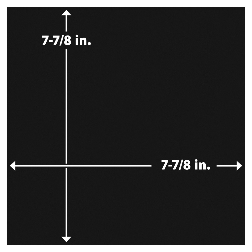 Monocolor Special Nero 7-7/8 in. x 7-7/8 in. Ceramic Floor and Wall Tile