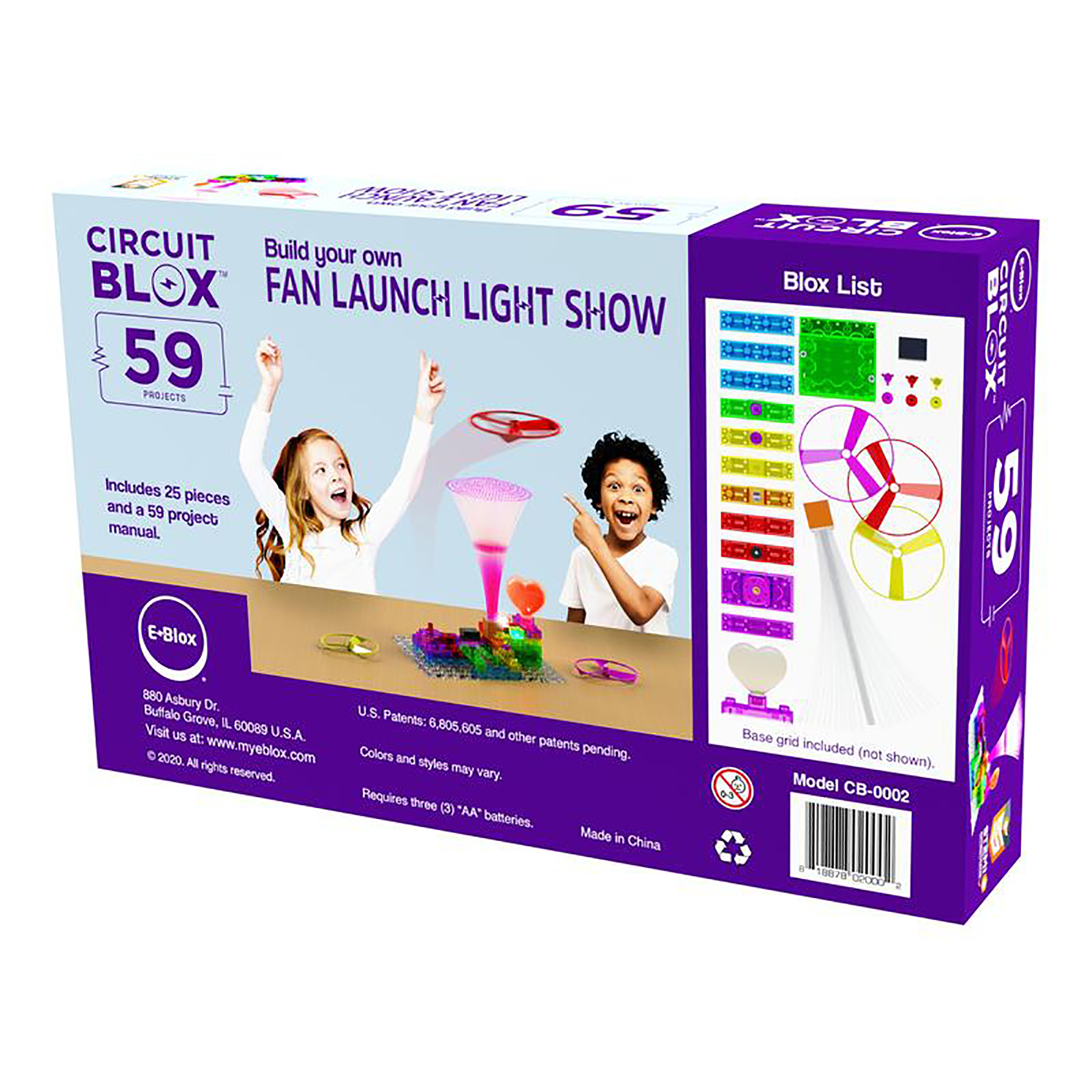E-Blox Circuit Blox Student Set, 59 Projects image number null