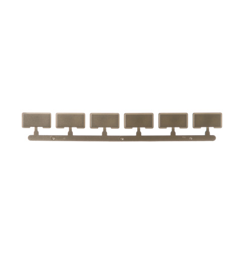 Dishwasher user interface button kit