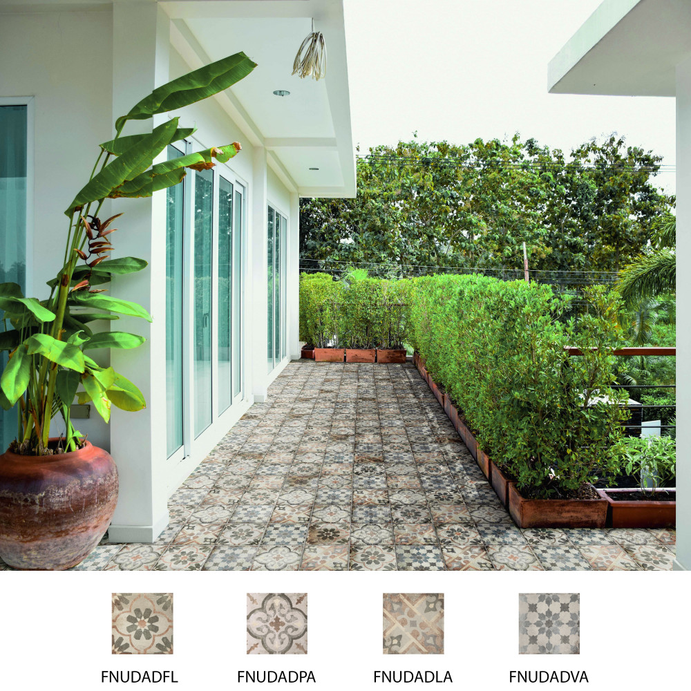 D’Anticatto Decor Florence 8-3/4 in. x 8-3/4 in. Porcelain Floor and Wall Tile