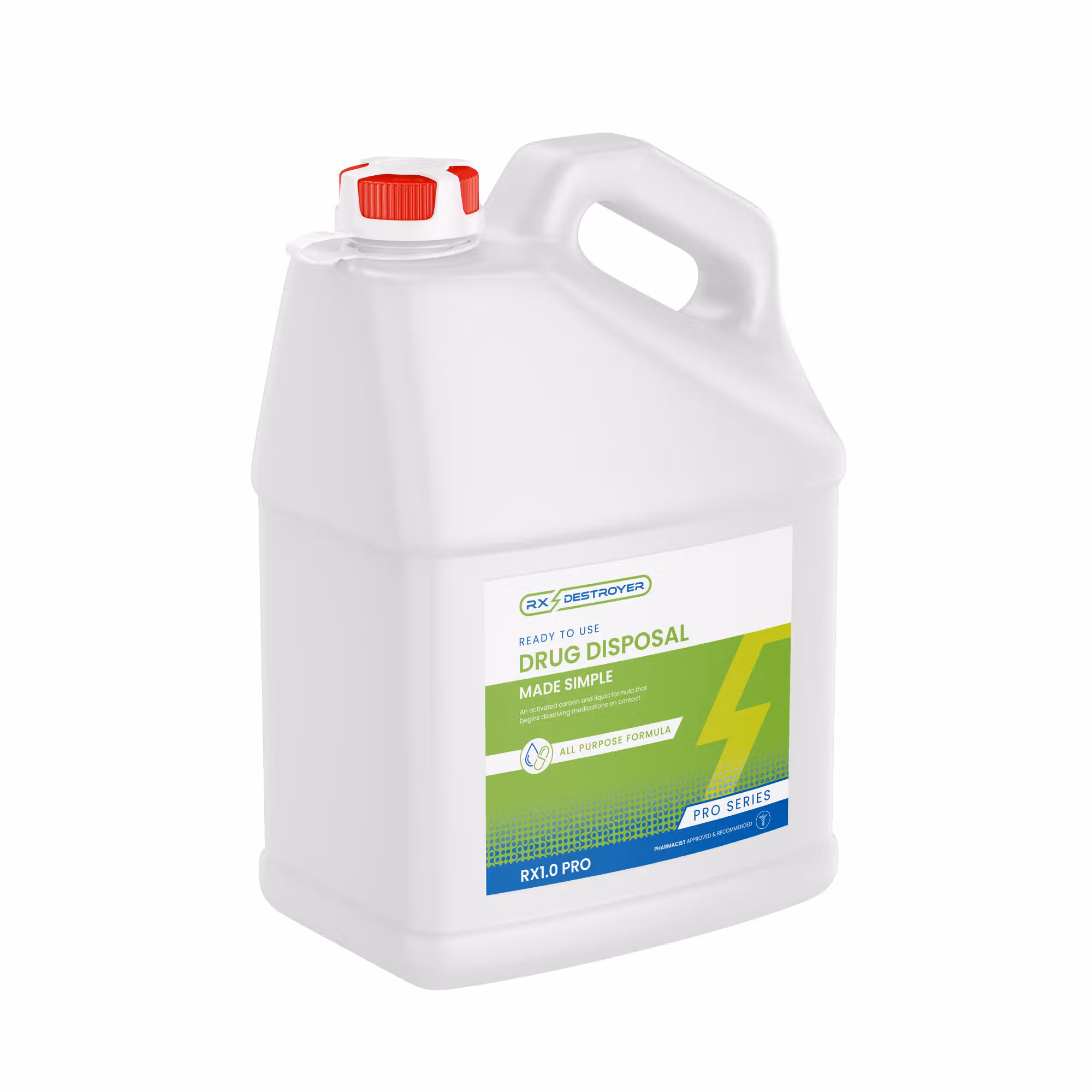 Rx Destroyer™ All-Purpose PRO Series Drug Disposal System, 1 gallon Bottle