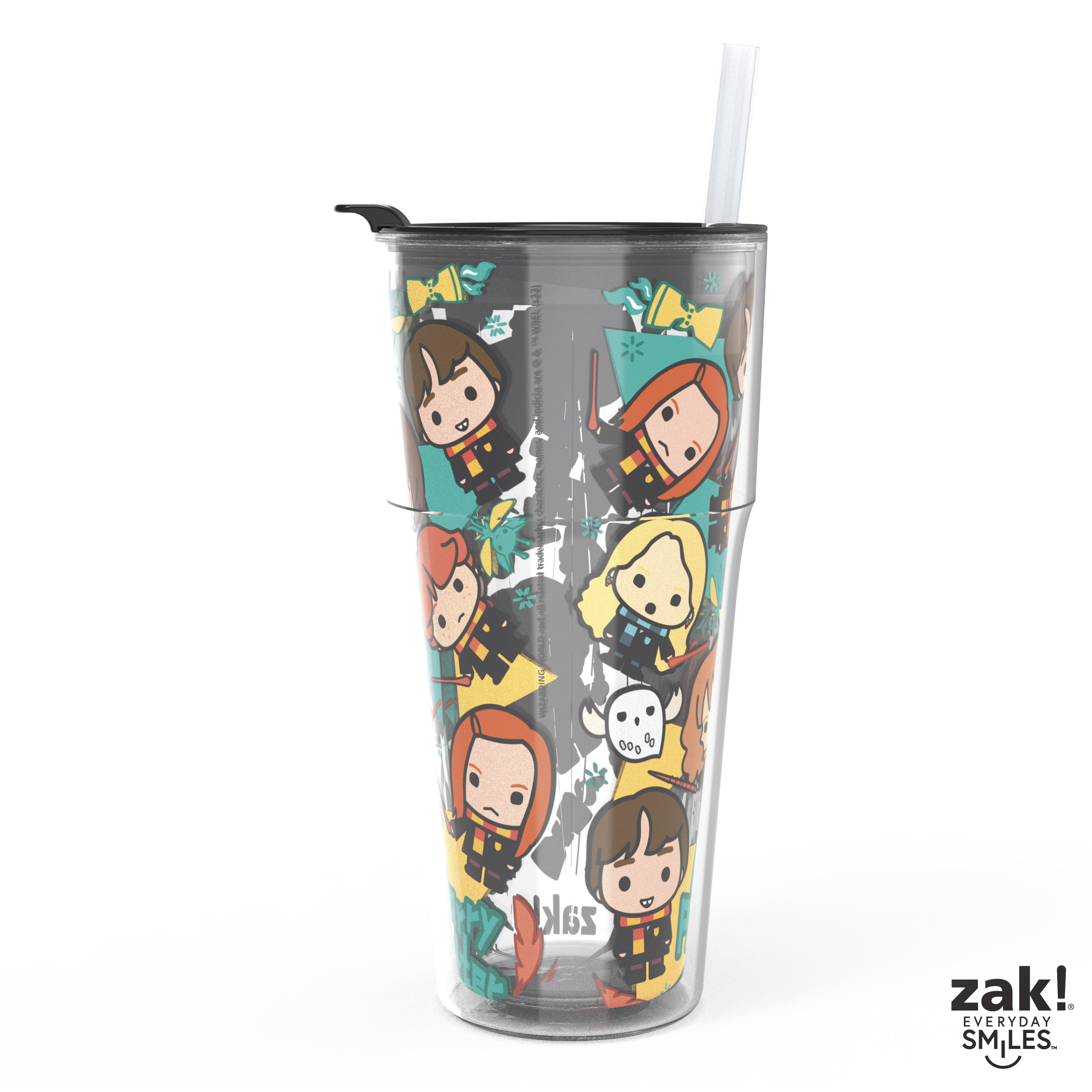 Harry Potter 16 ounce Insulated Tumbler, Harry, Hermione, Ron and Friends slideshow image 3
