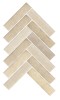 Elba Brown 12×22 Herringbone Mosaic Matte