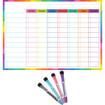 Teacher Created Resources&reg; Colorful Dry-Erase Magnetic Task Chart TCR71001