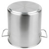 12-quart Intrigue® stainless steel stockpot in mirror finish