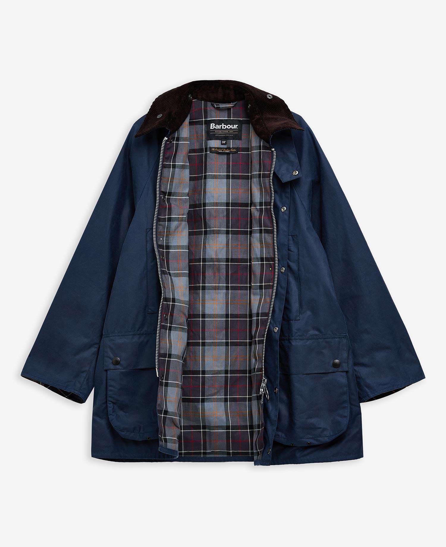 Oversized Beaufort Waxed Jacket image number 7
