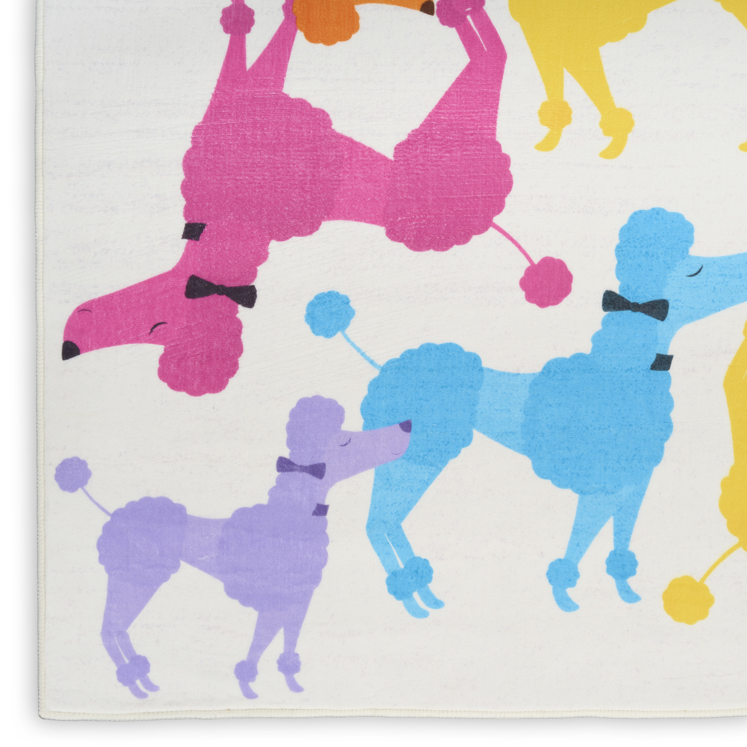Nourison Imagination 3'5" x 5' Ivory Multicolor Kids Indoor Rug