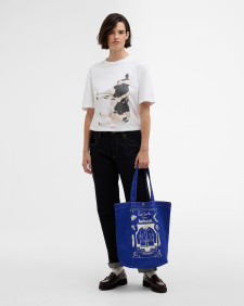 Paul Smith loves Barbour Best in Show Tote Bag Blue
