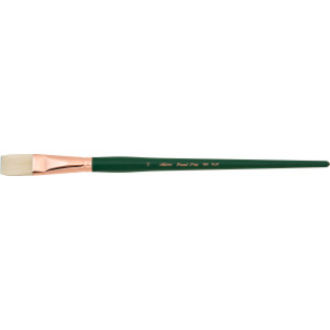 Grand Prix Brush, Flat, Long Handle, Size 12