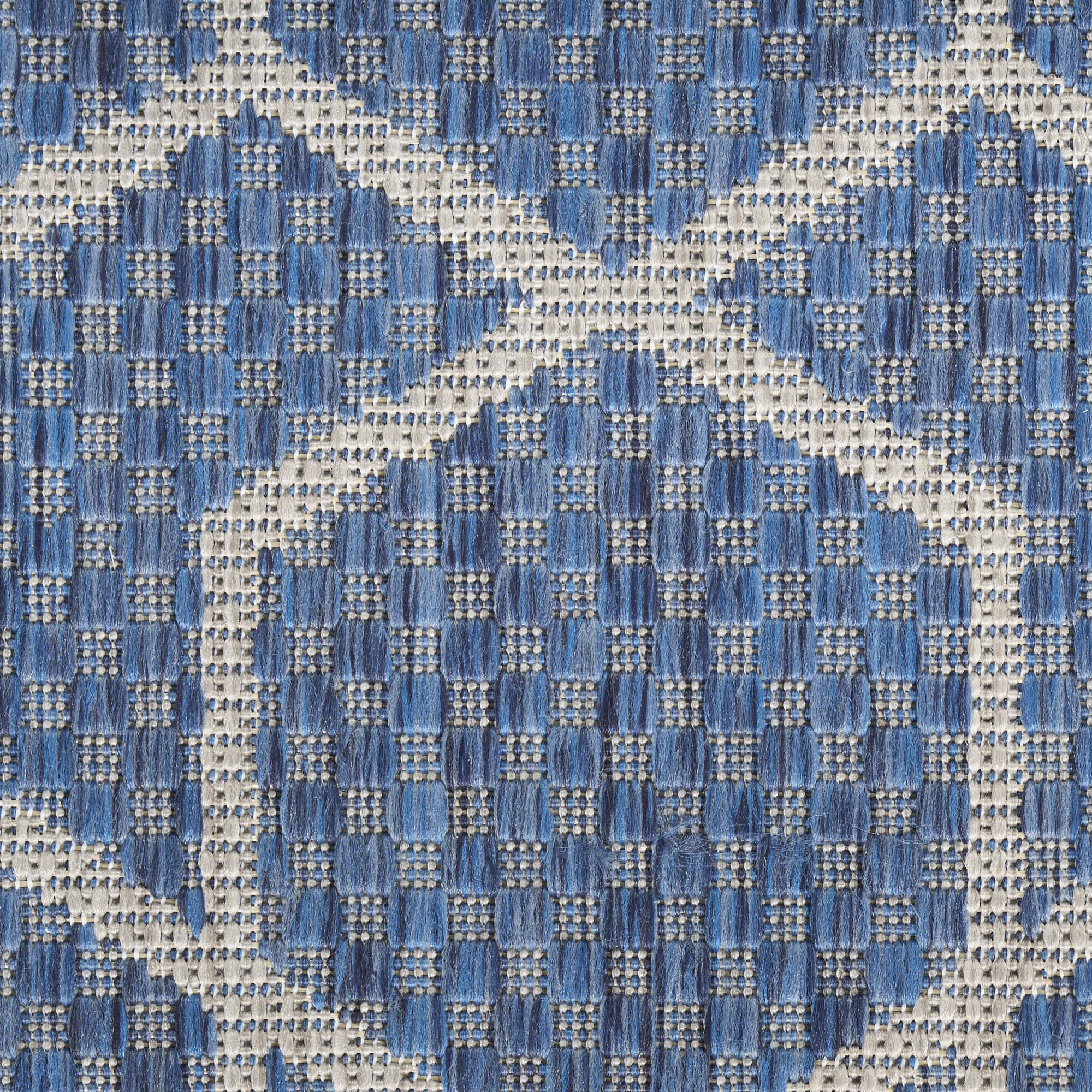 Nourison Horizon Indoor/Outdoor 5' x 7' Denim Modern Rug
