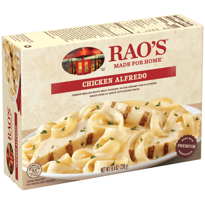 Chicken Alfredo Frozen Meal, 8.4 oz - Left angle Image