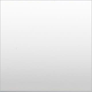 White square panel with a subtle gradient toward the bottom — blank and uniformly illuminated — set against a neutral light background, faint bottom shadow suggesting gentle overhead lighting.