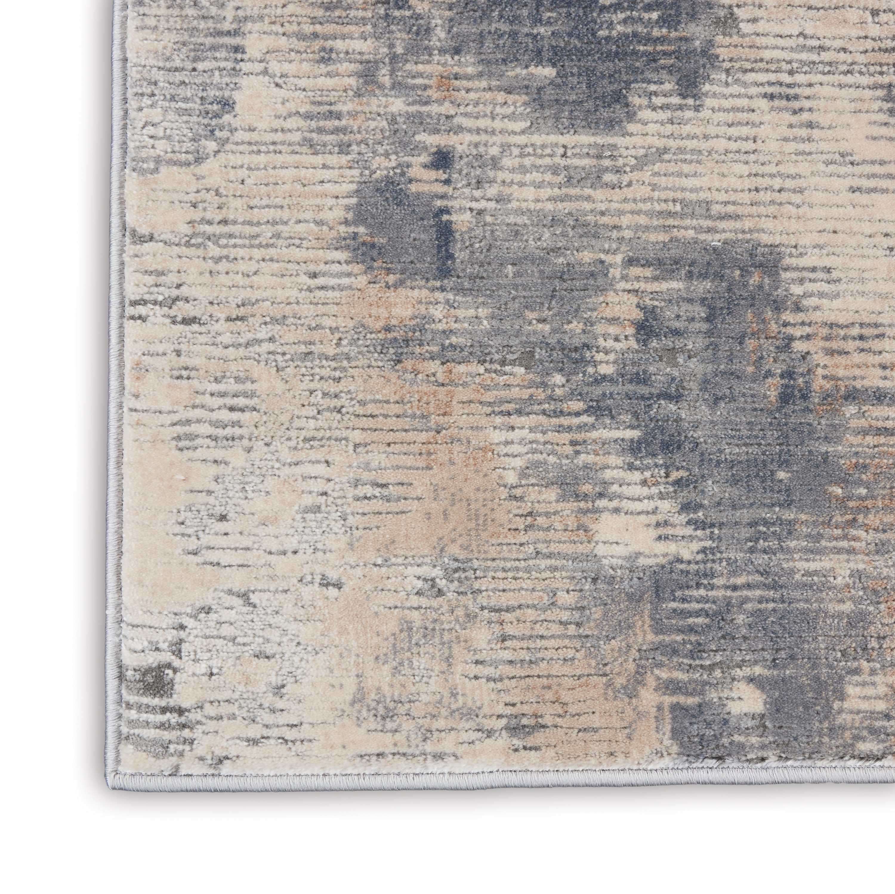 Nourison Rustic Textures 9'3" x 12'9" Beige Grey Modern Indoor Rug